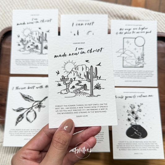 Redeemed | 6 Mini Blessing Cards