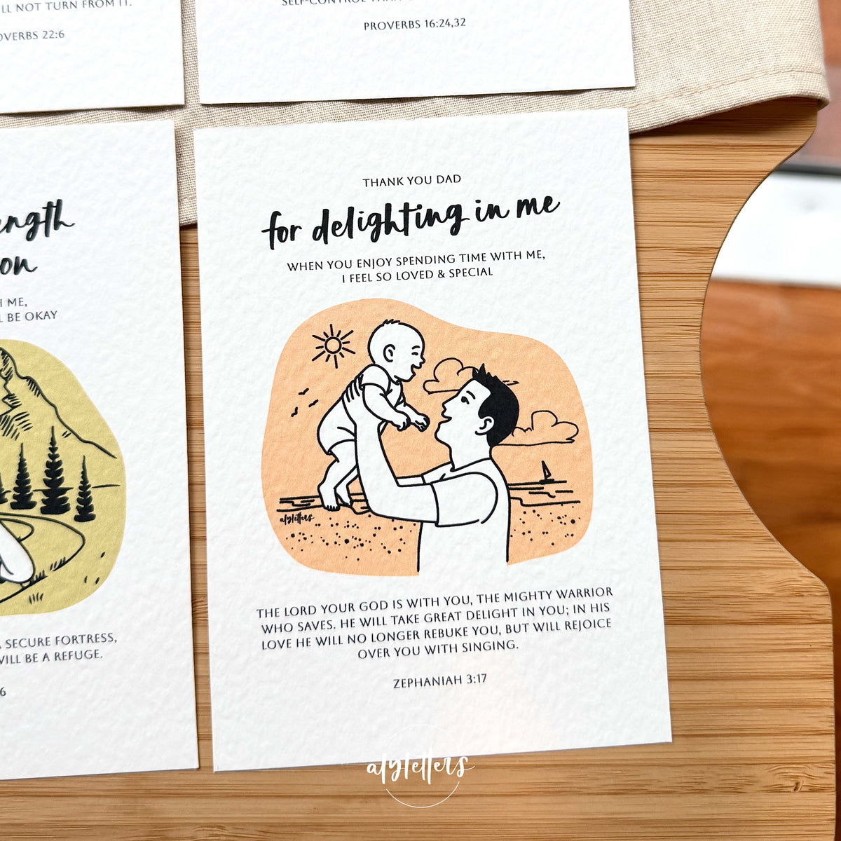 Thank You Dad | 6 Blessing Cards