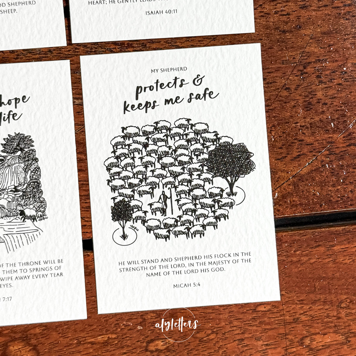 My Shepherd | 6 Mini Blessing Cards