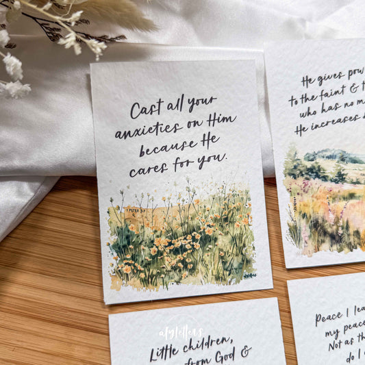 Held | 6 Mini Blessing Cards