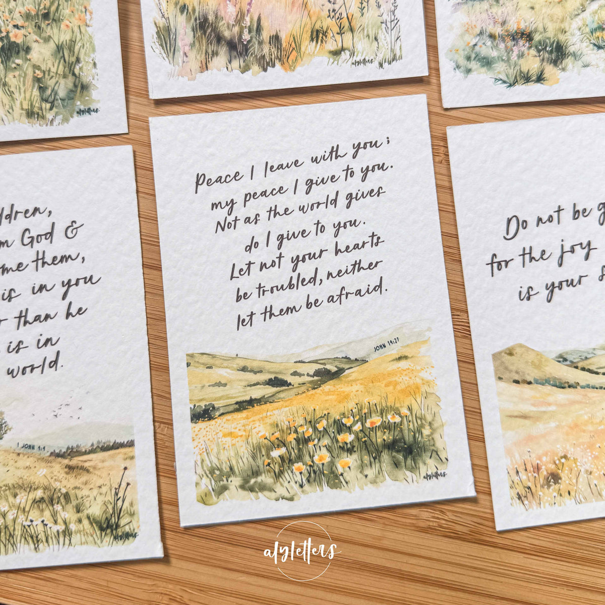 Held | 6 Mini Blessing Cards