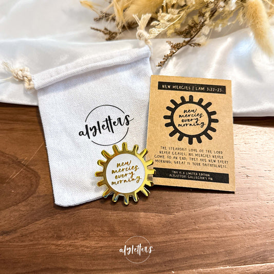 New Mercies | Collector's Pin