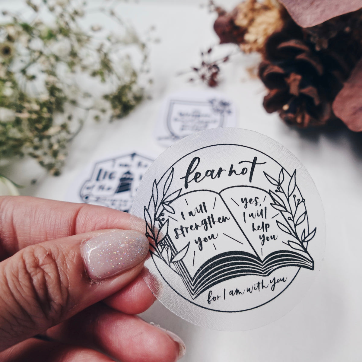 No Weapon | 3 Individual Matte Stickers