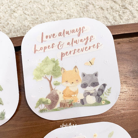 Love Is | 6 Individual Stickers