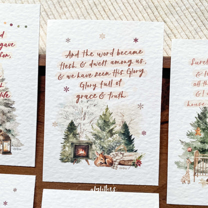 For God So Loved | Mini Christmas Cards