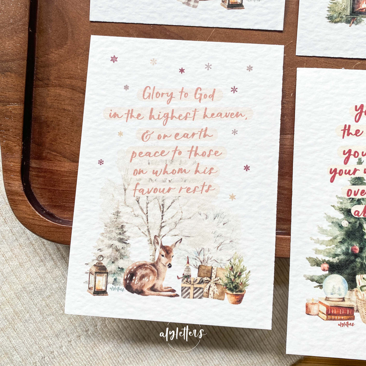 For God So Loved | Mini Christmas Cards