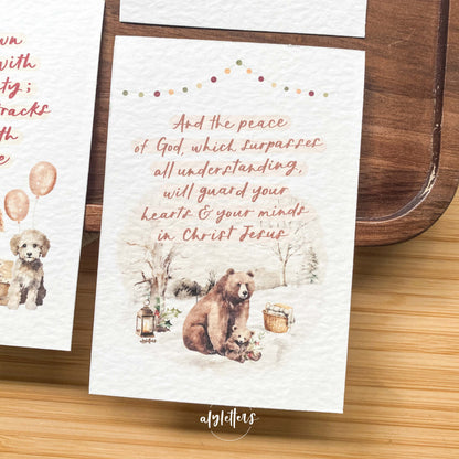 For God So Loved | Mini Christmas Cards