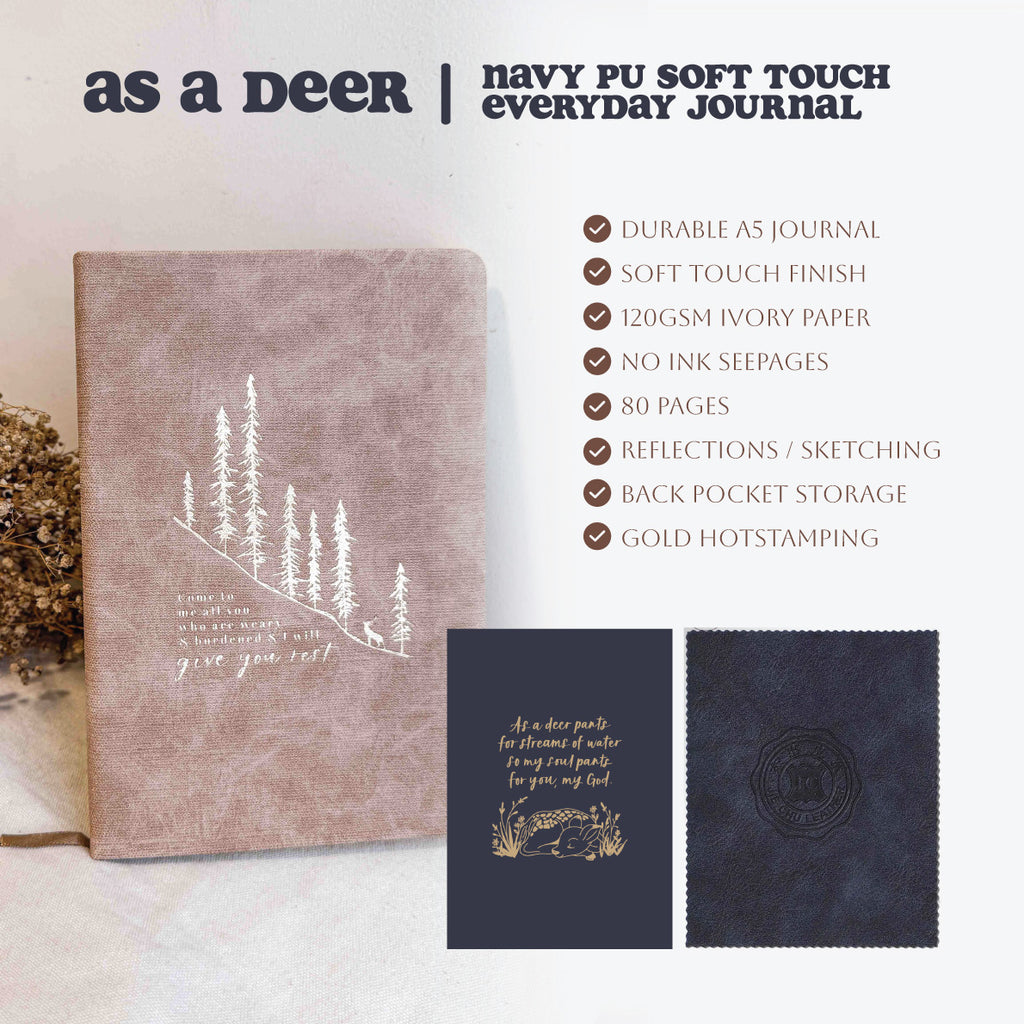 As A Deer | Everyday Journal (PRE-ORDER)