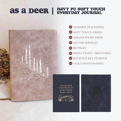 As A Deer | Everyday Journal (PRE-ORDER)
