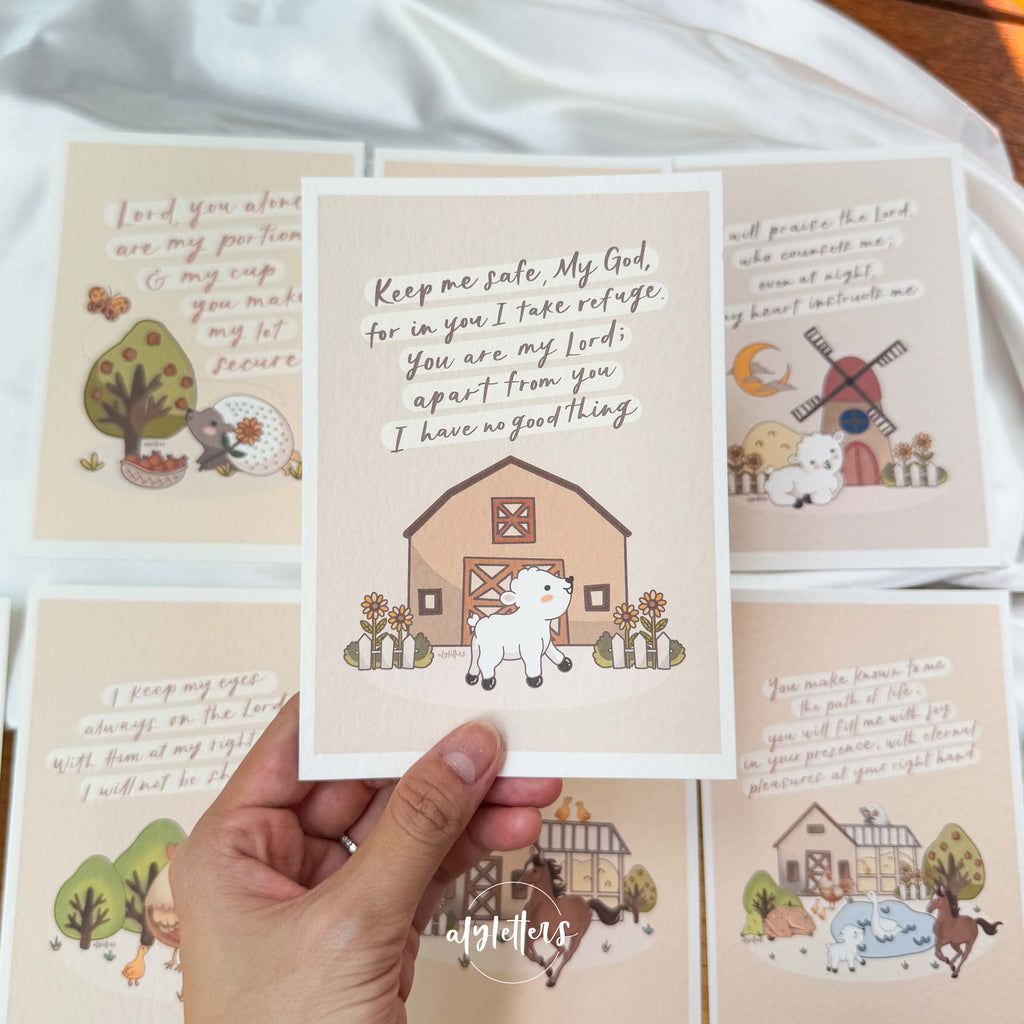 Psalm 16 | 8 Individual Stickers [PRE-ORDER]