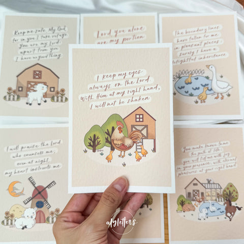 Psalm 16 | 8 Individual Stickers [PRE-ORDER]