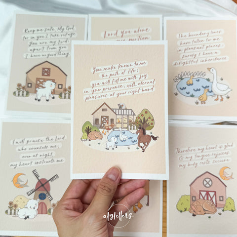 Psalm 16 | 8 Individual Stickers [PRE-ORDER]