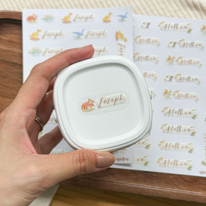 Bespoke Name Stickers (Reopening End Oct 2027)