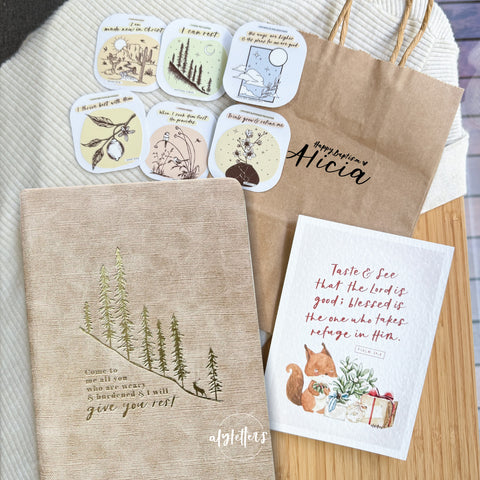 Blessing Bundle | Journal + Stickers + Card