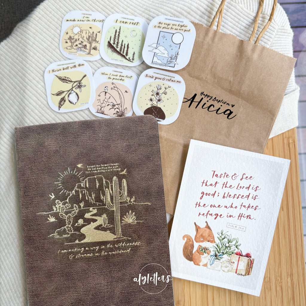 Blessing Bundle | Journal + Stickers + Card