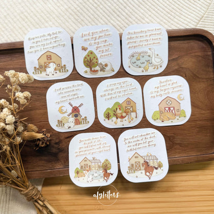 Psalm 16 | 8 Individual Stickers