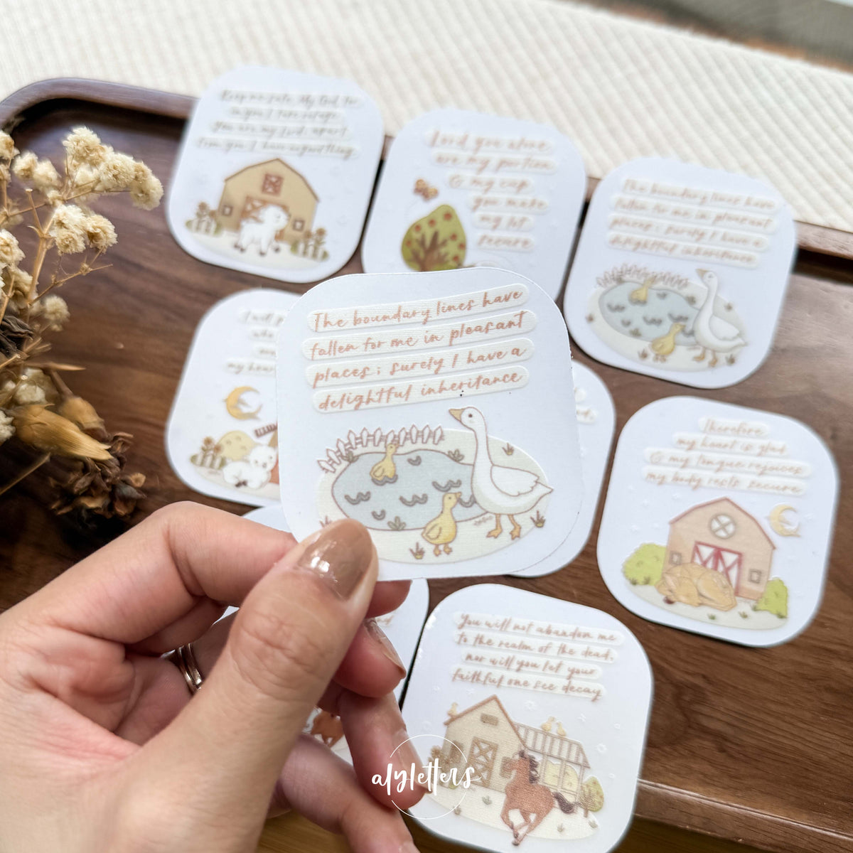 Psalm 16 | 8 Individual Stickers