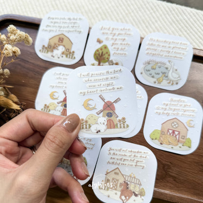 Psalm 16 | 8 Individual Stickers