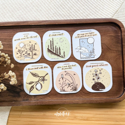 Redeemed | 6 Individual Stickers