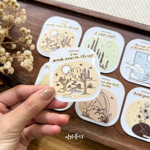 Redeemed | 6 Individual Stickers