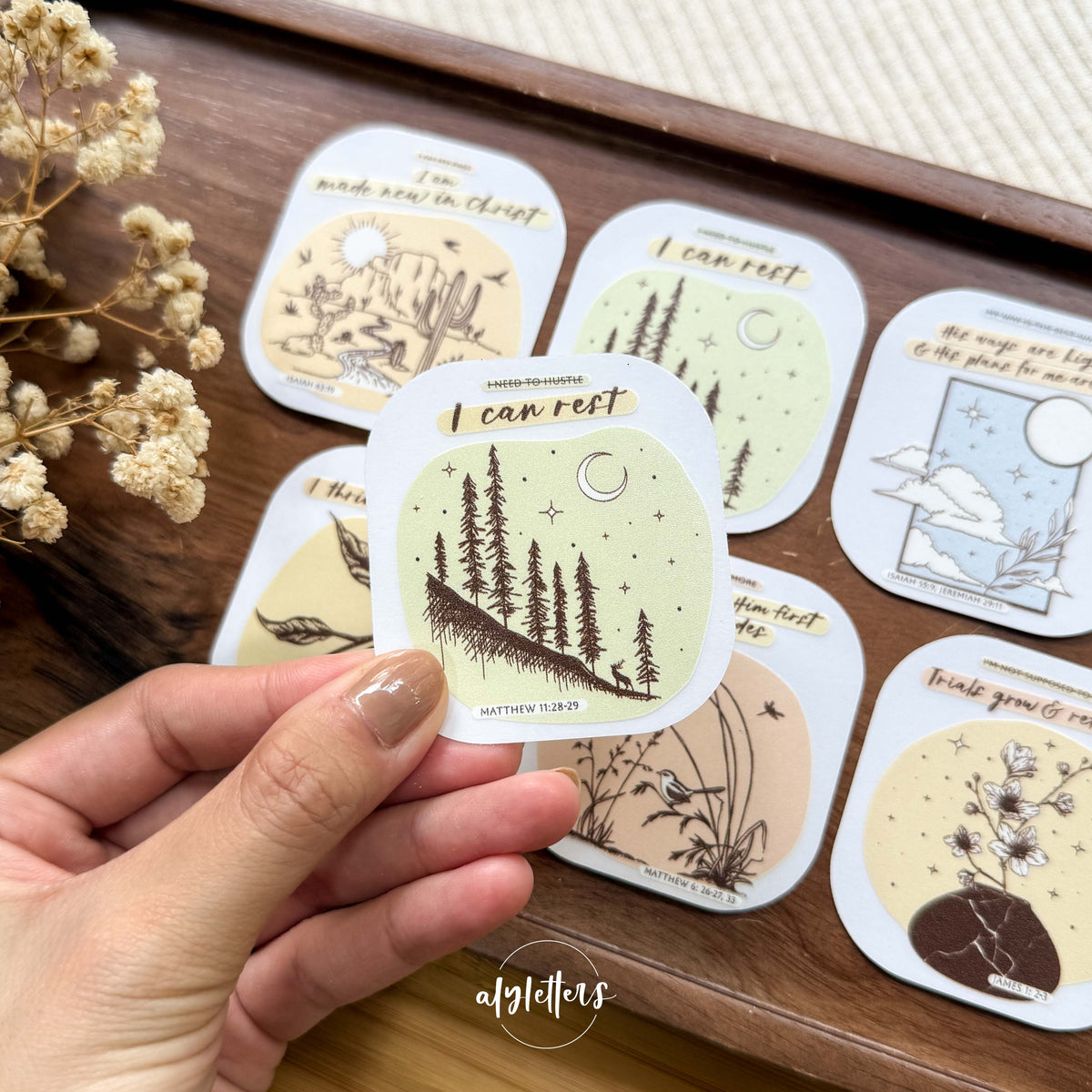 Redeemed | 6 Individual Stickers