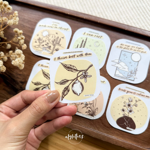 Redeemed | 6 Individual Stickers