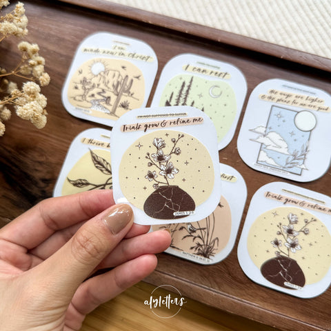 Redeemed | 6 Individual Stickers