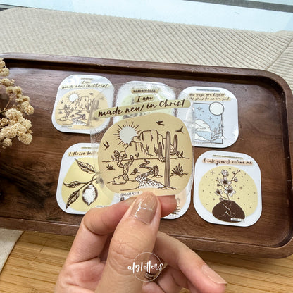 Redeemed | 6 Individual Stickers