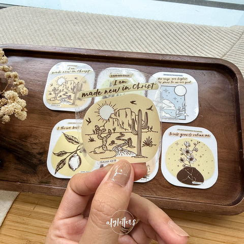 Redeemed | 6 Individual Stickers