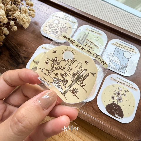 Redeemed | 6 Individual Stickers