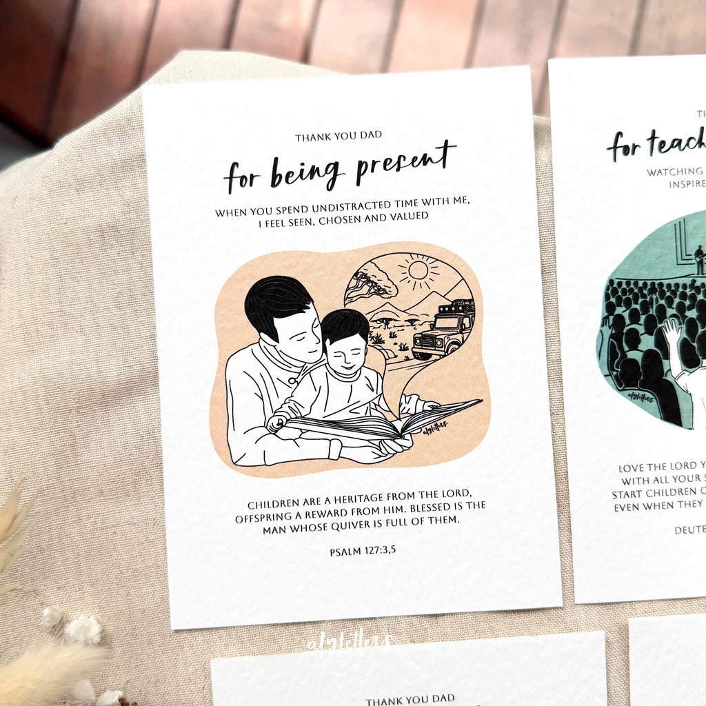 Thank You Dad | 6 Blessing Cards