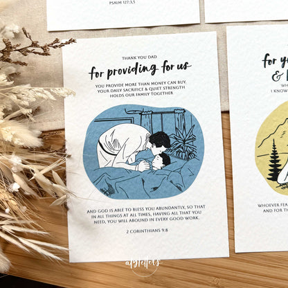 Thank You Dad | 6 Blessing Cards