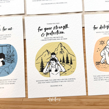 Thank You Dad | 6 Blessing Cards