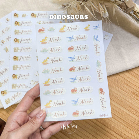 Bespoke Name Stickers [WE'LL BE BACK SEPT 2025]