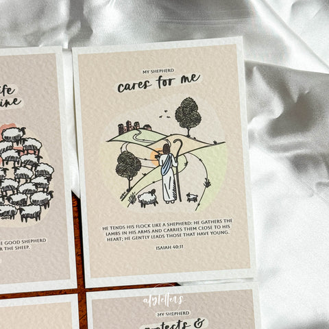 My Shepherd (Neutrals) | 6 Blessing Cards