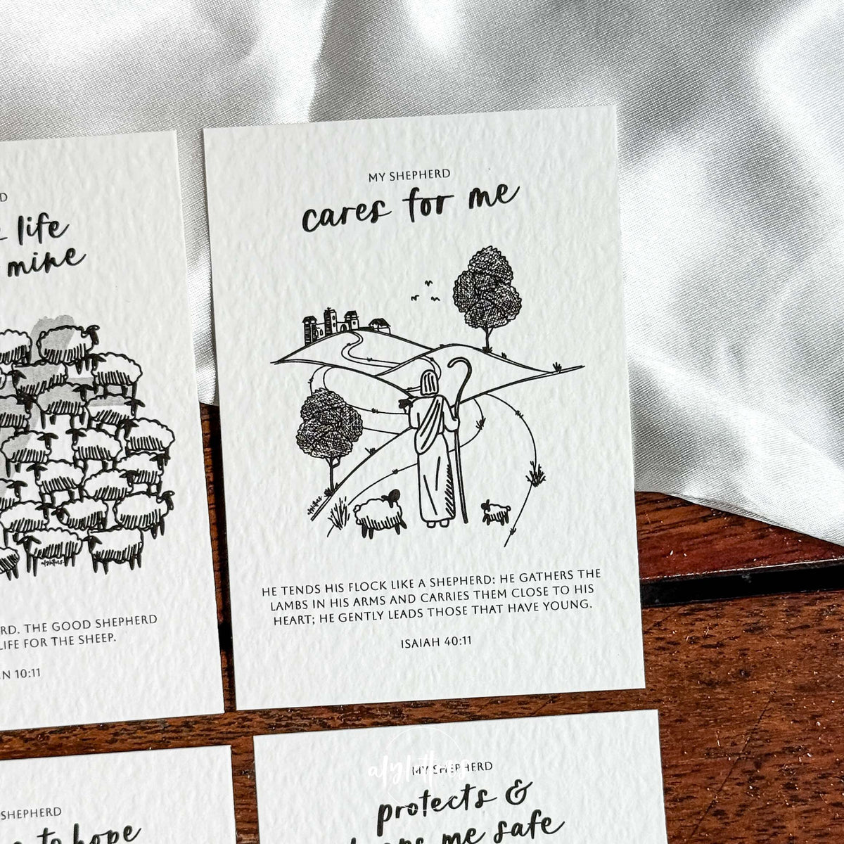 My Shepherd | 6 Mini Blessing Cards
