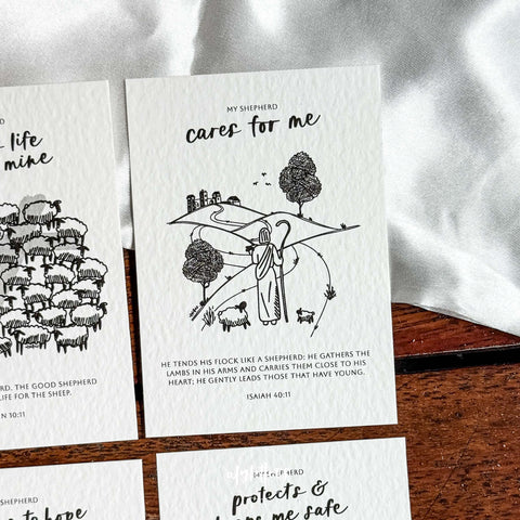 My Shepherd | 6 Mini Blessing Cards