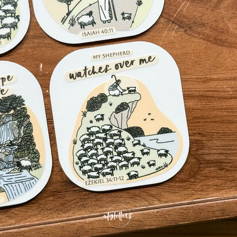 My Shepherd | 6 Individual Stickers