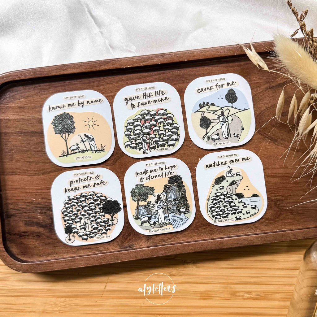 My Shepherd | 6 Individual Stickers