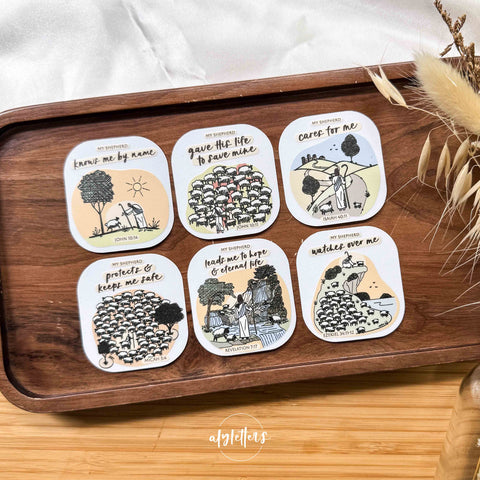 My Shepherd | 6 Individual Stickers