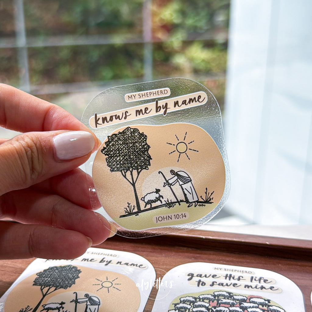 My Shepherd | 6 Individual Stickers