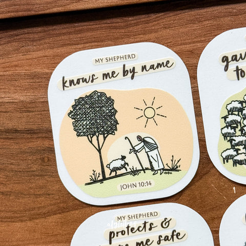 My Shepherd | 6 Individual Stickers