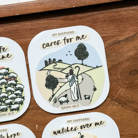 My Shepherd | 6 Individual Stickers