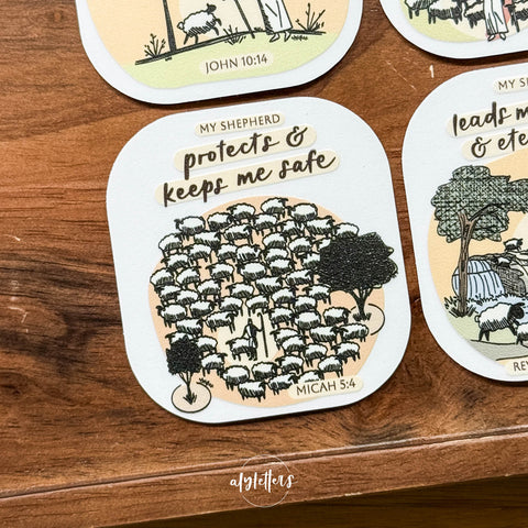 My Shepherd | 6 Individual Stickers