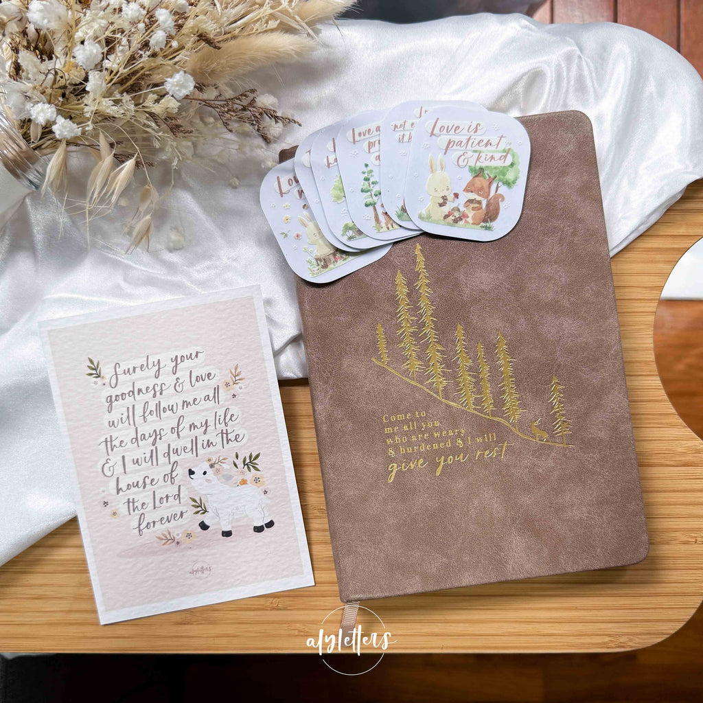 Blessing Bundle | Journal + Stickers + Card