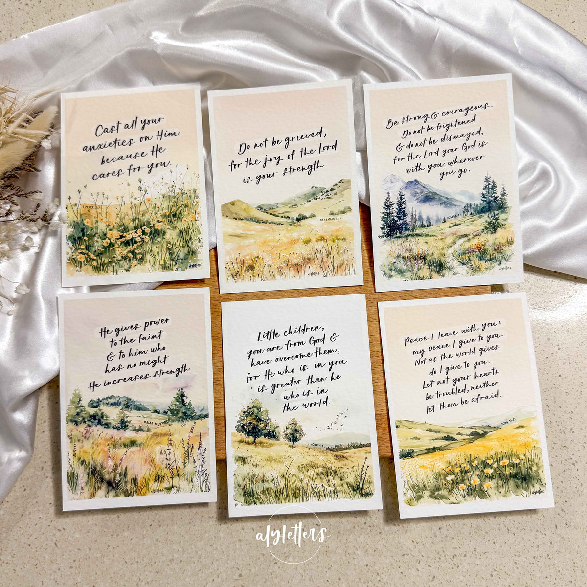Held | 6 Blessing Cards