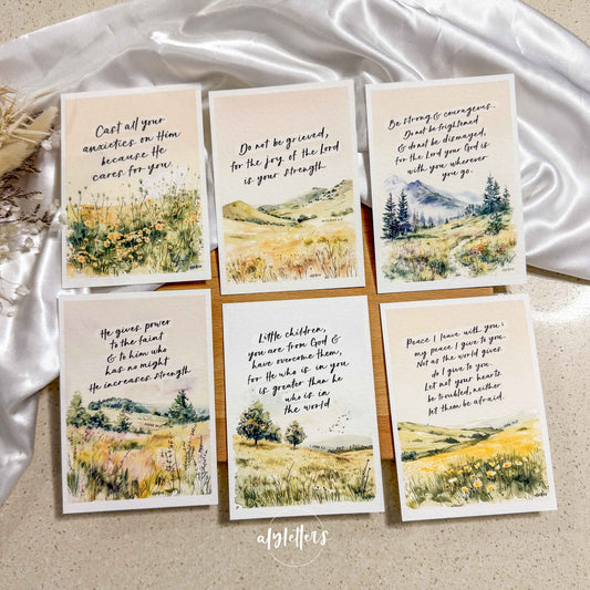 Held | 6 Blessing Cards
