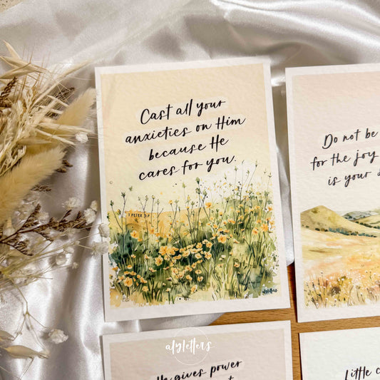 Held | 6 Blessing Cards