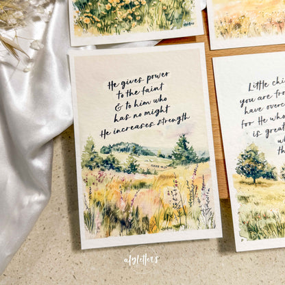 Held | 6 Blessing Cards