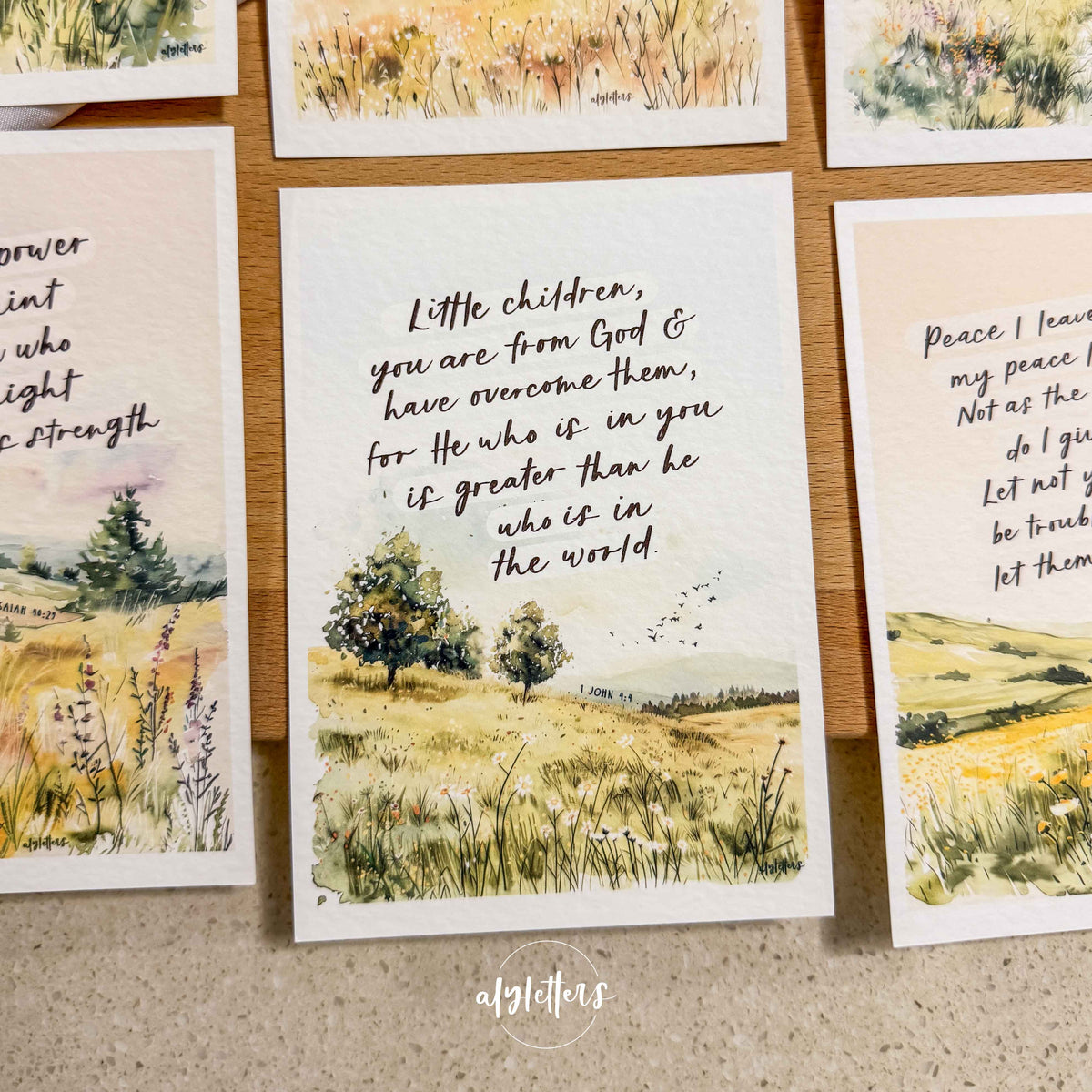 Held | 6 Blessing Cards